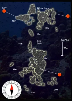 Duik locaties op Koh Tao