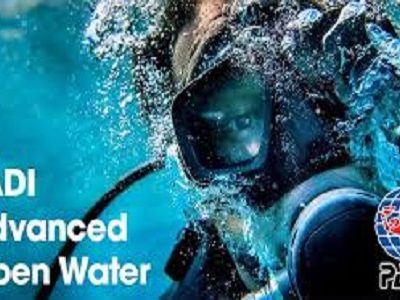 Advanced Open Water Diver PADI license